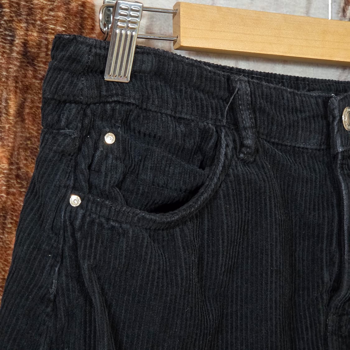 버쉬카 코듀로이 골덴 미니 스커트 상품이미지2