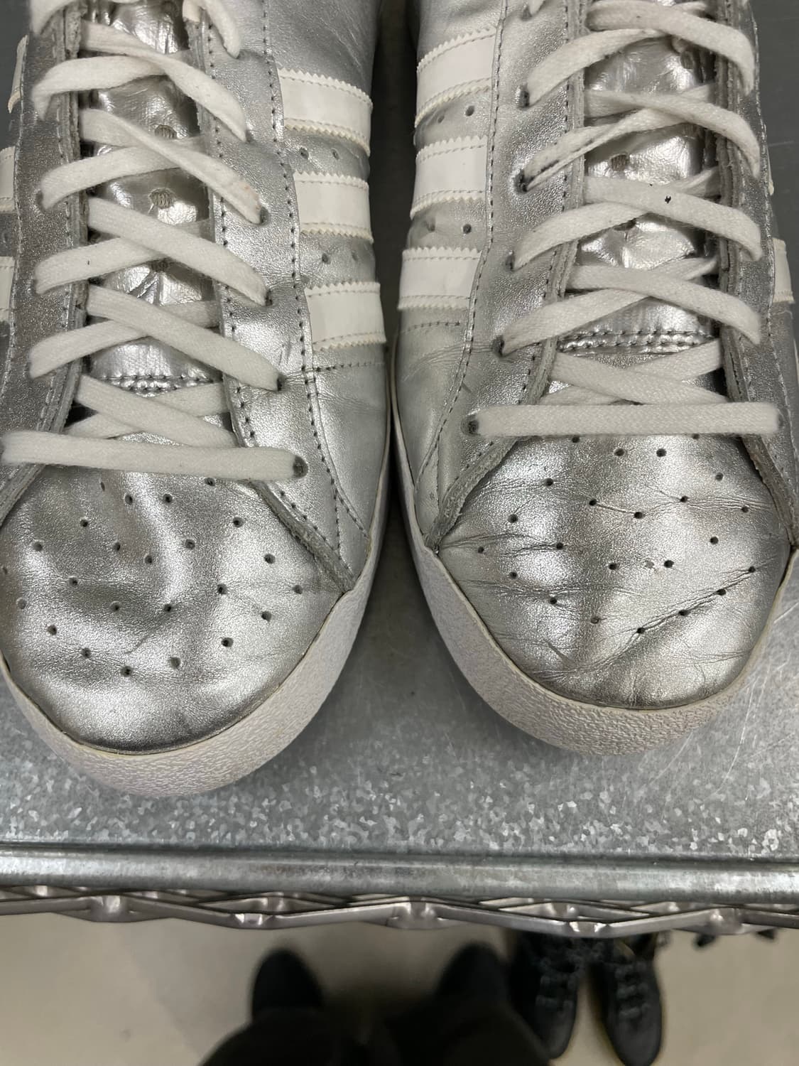 아디다스 바스켓 프로피 실버 하이 270 상품이미지7