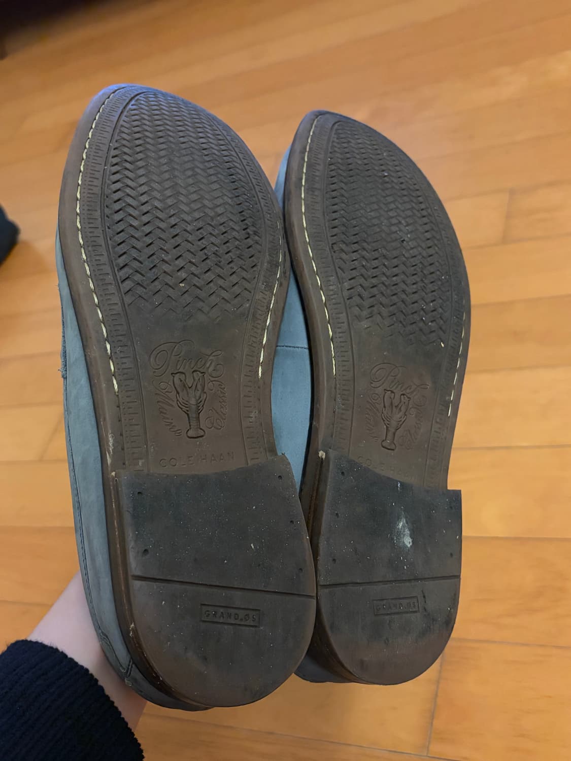 콜한 스웨이드 로퍼 그레이 280 상품이미지4