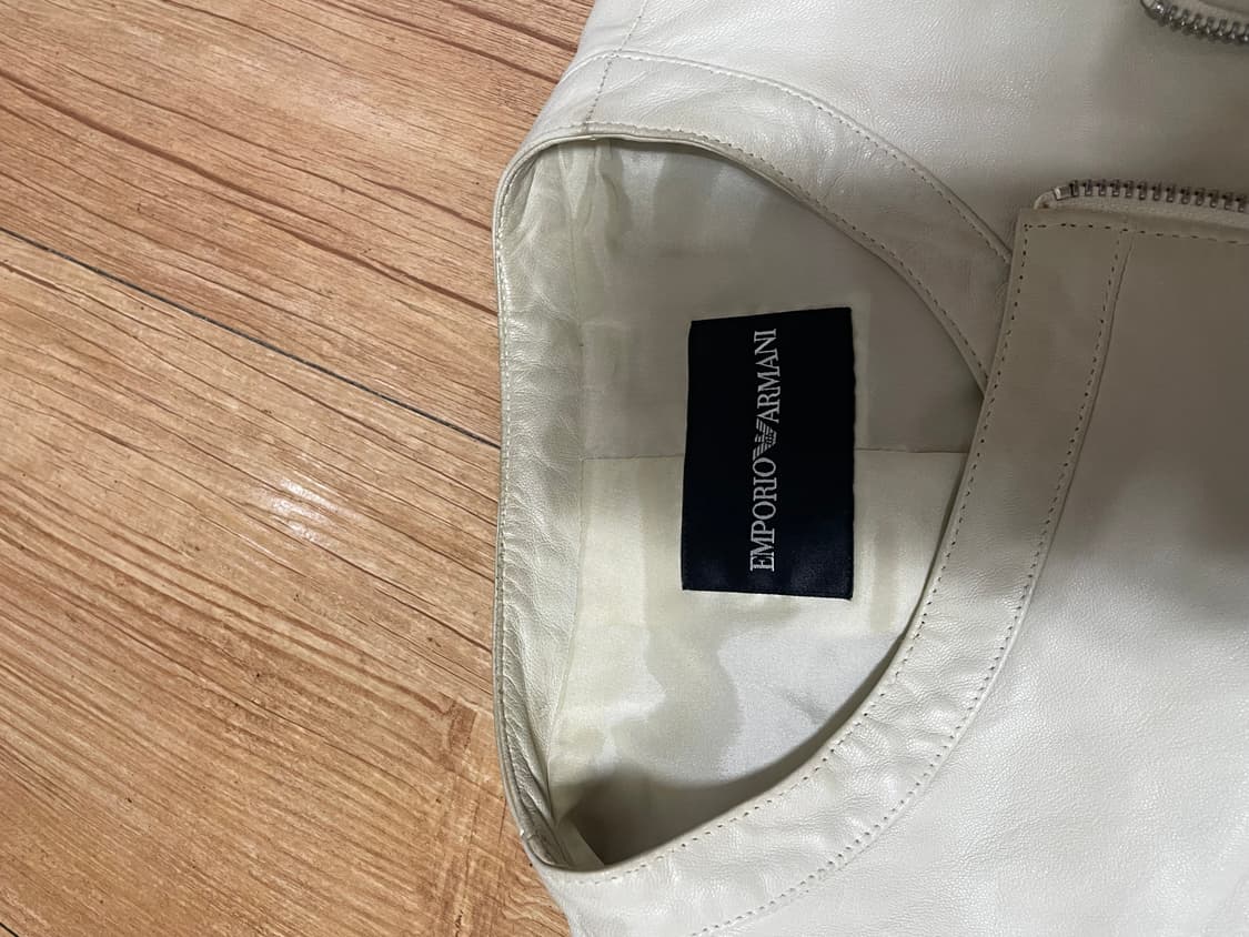 Emporio Armani 엠포리오 아르마니 투웨이 램스킨 레더자켓 상품이미지7