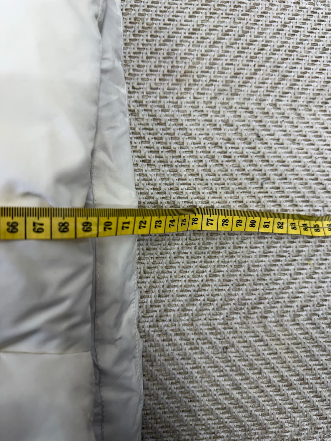 정품) 노스페이스 여성 DRYVENT 화이트라벨 구스패딩 S 상품이미지10