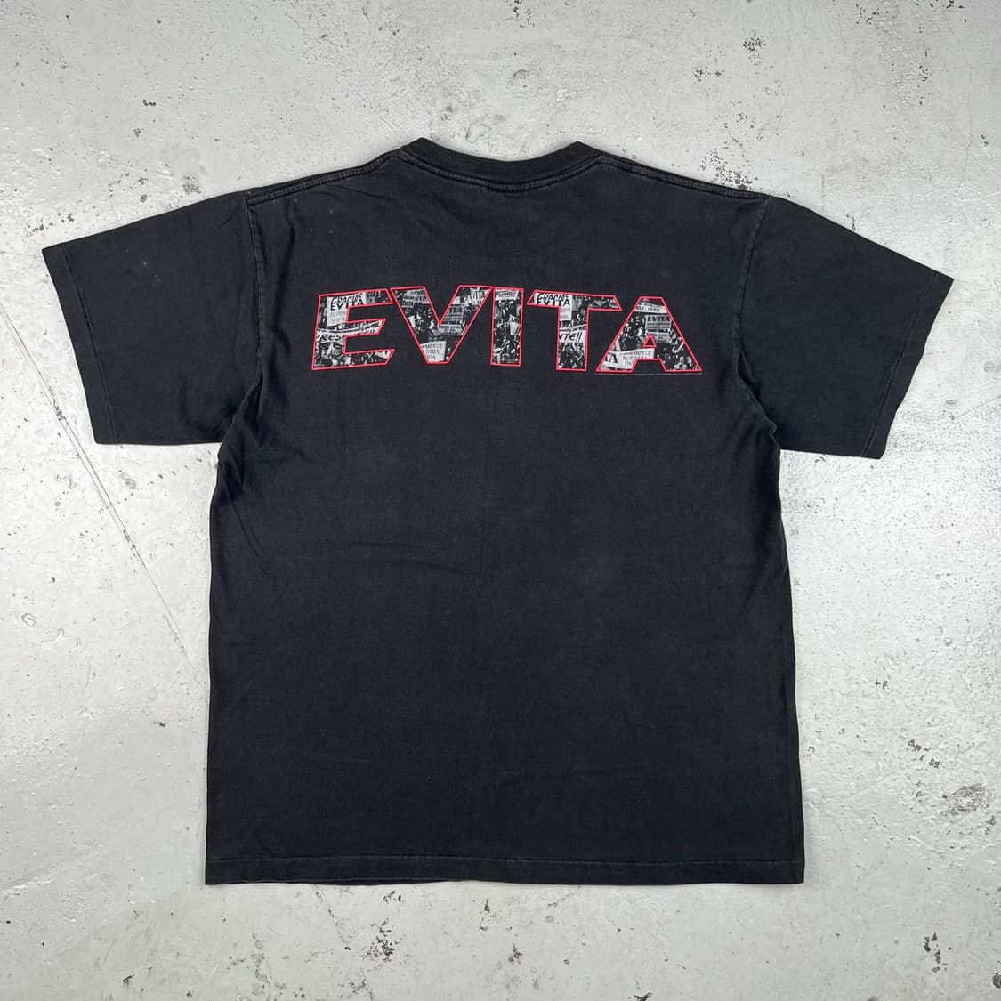빈티지 Evita 1996 마돈나 반팔티 상품이미지3