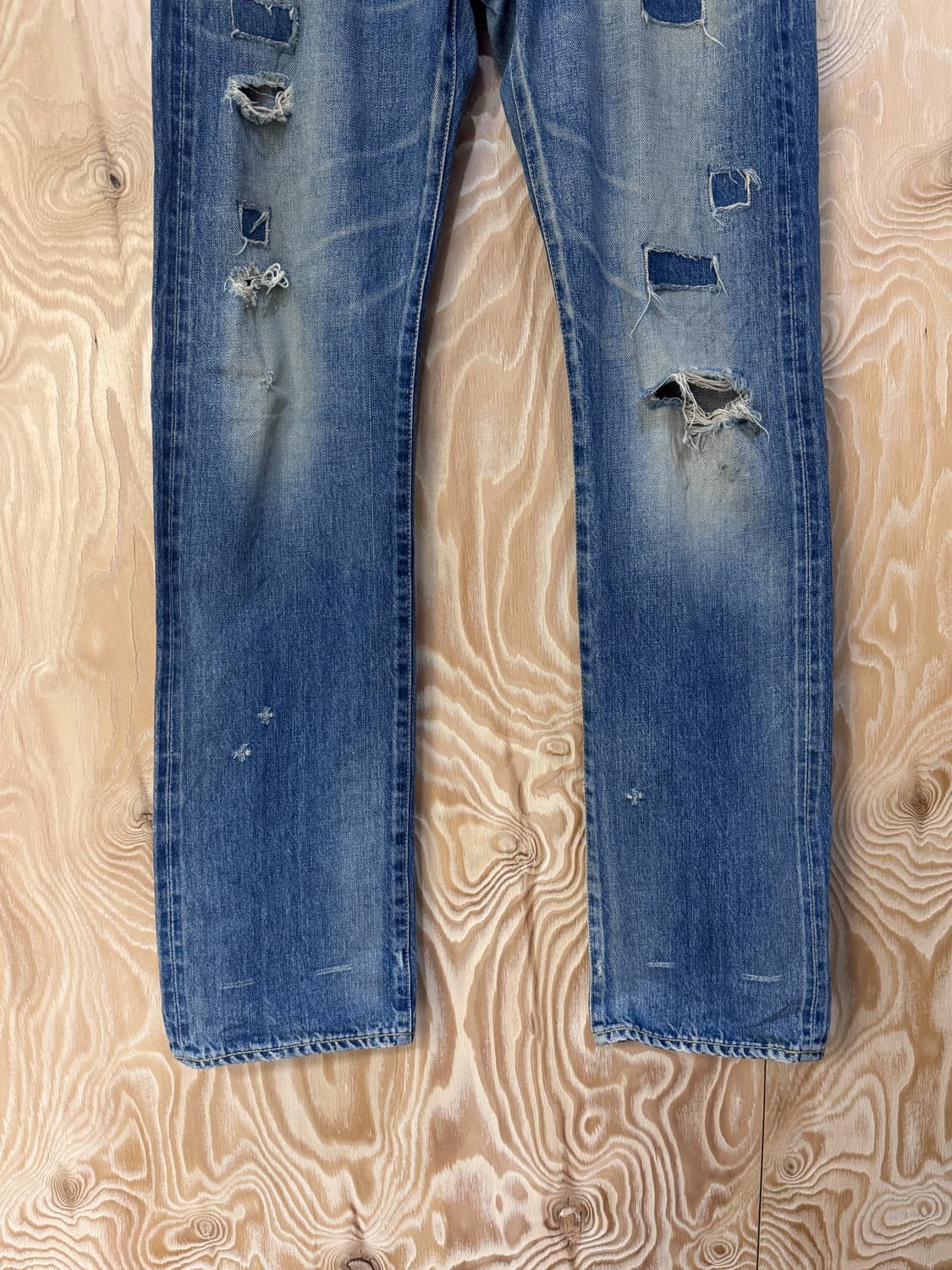 히스테릭 글래머 크러쉬 데님 리페어 팬츠 상품이미지3