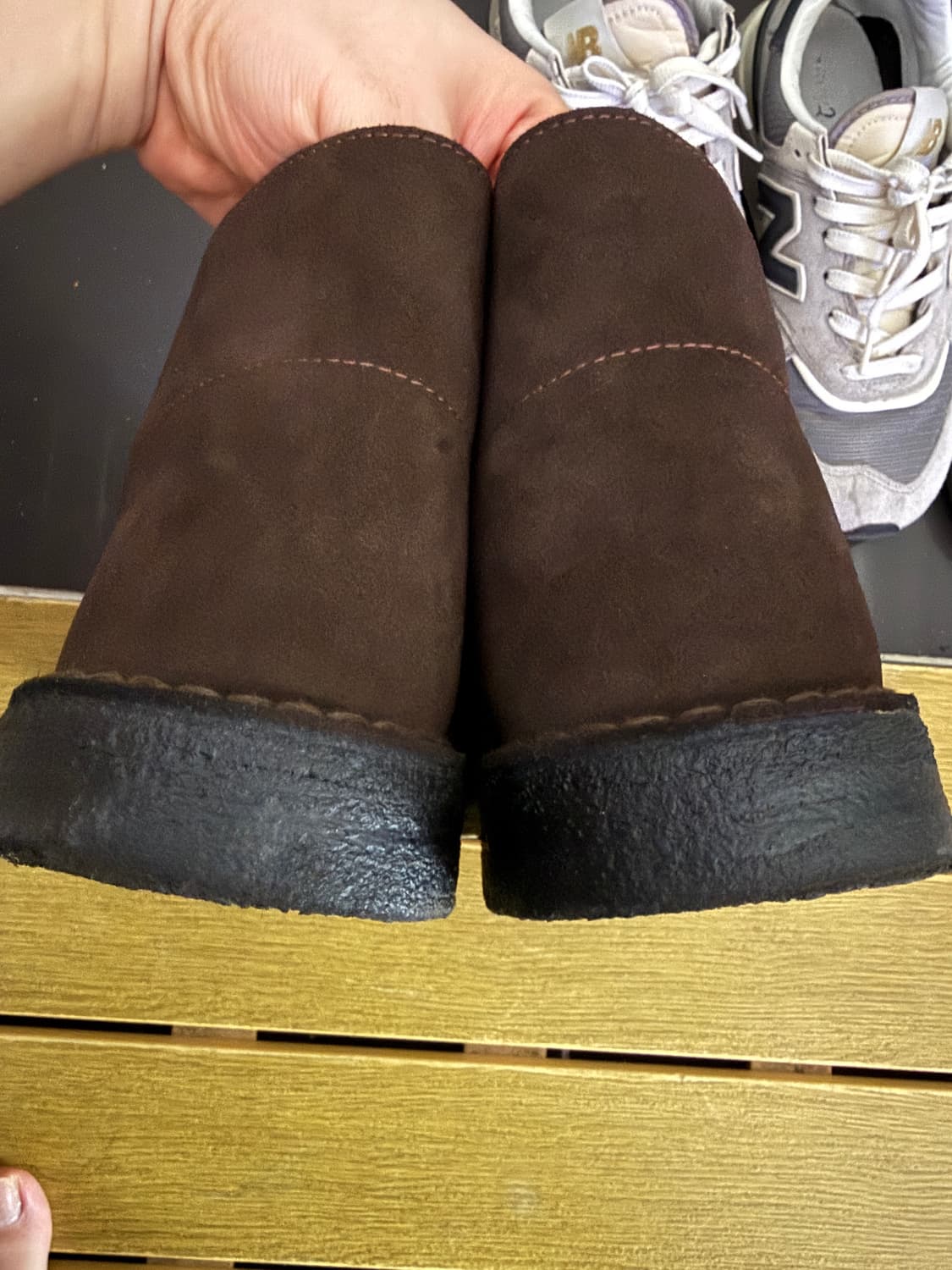 클락스 데저트부츠 280 다크모카 상품이미지2