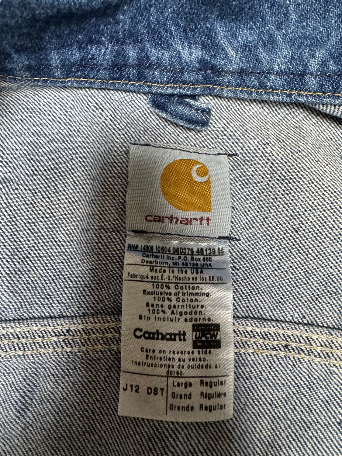 칼하트 트러커 j12 dst large 상품이미지3