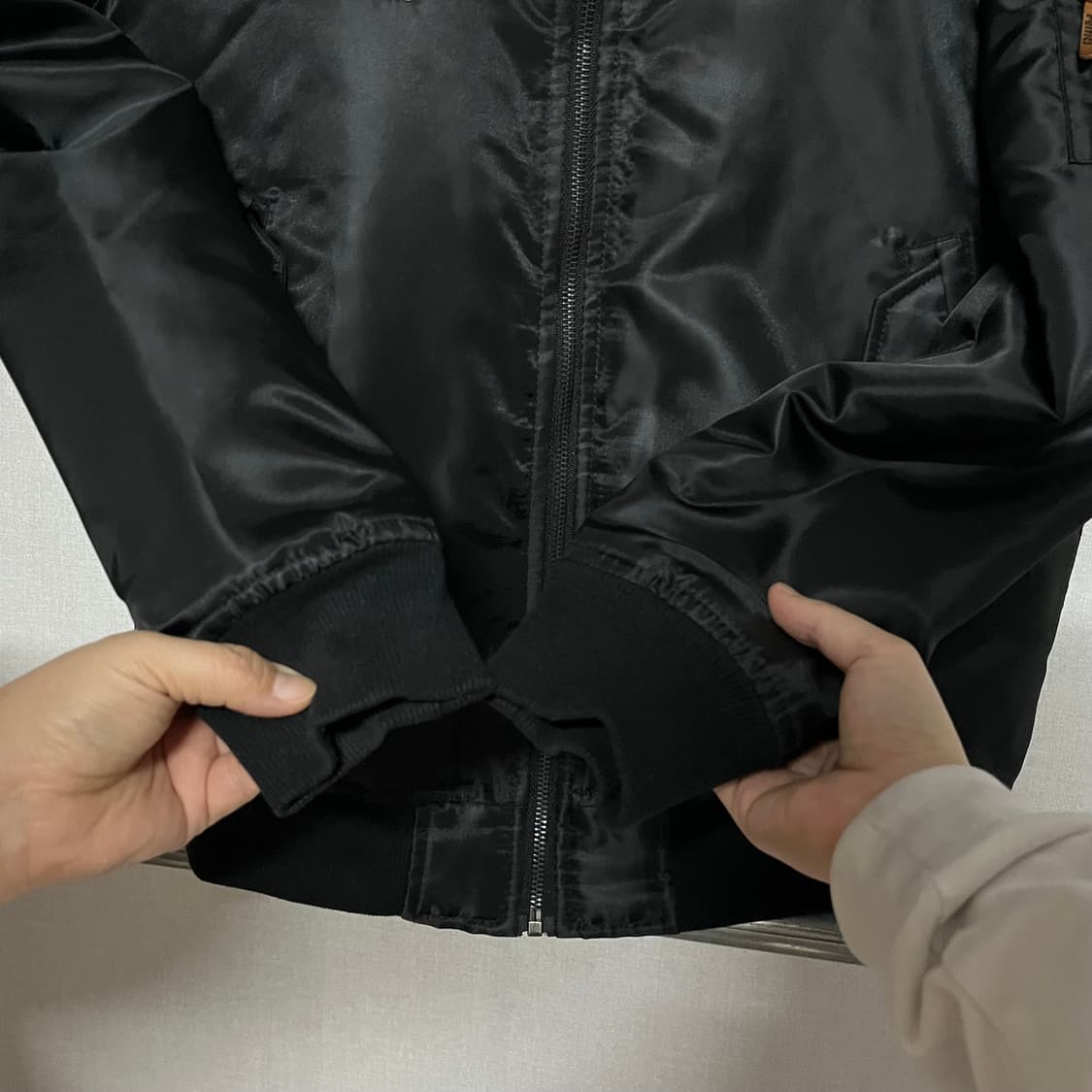 펠틱스 블랙 봄버 자켓 90 상품이미지6