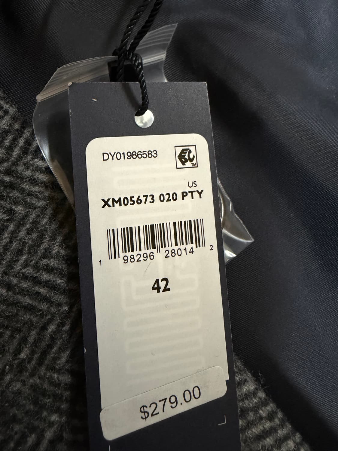 Tommy Hilfiger 헤링본 블레이저 42 새제품 상품이미지1