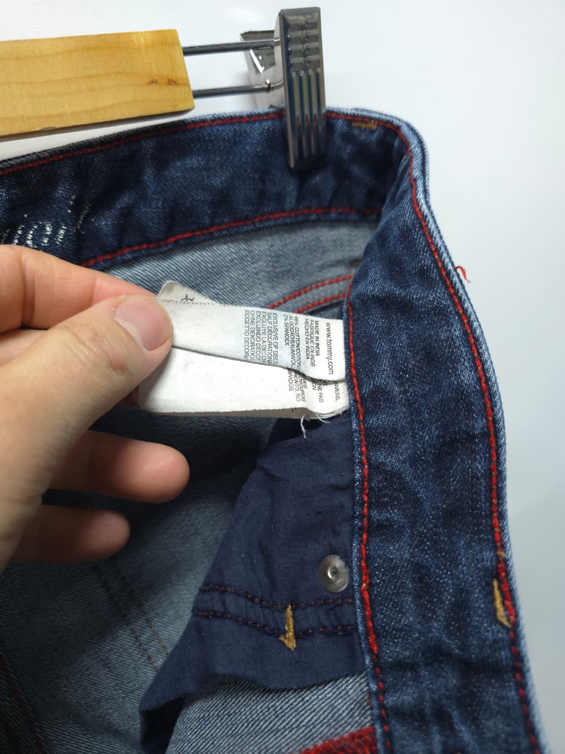 타미힐피거 스트레이트 진청 청바지 ( 30~32 ) 상품이미지10