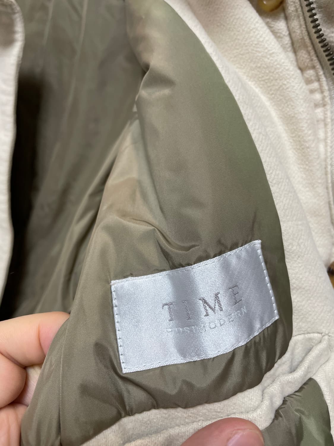 (100-102) Time 타임 m43 아이보리 자켓 상품이미지5