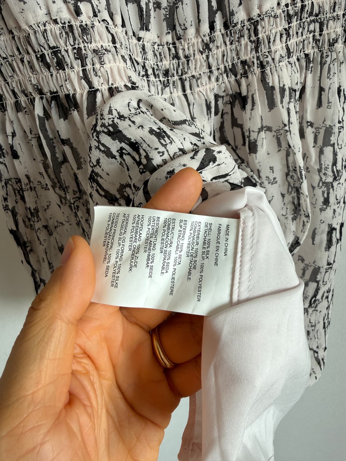 클럽 모나코(CLUB MONACO) 실크 원피스(택 달린 제품) 상품이미지8