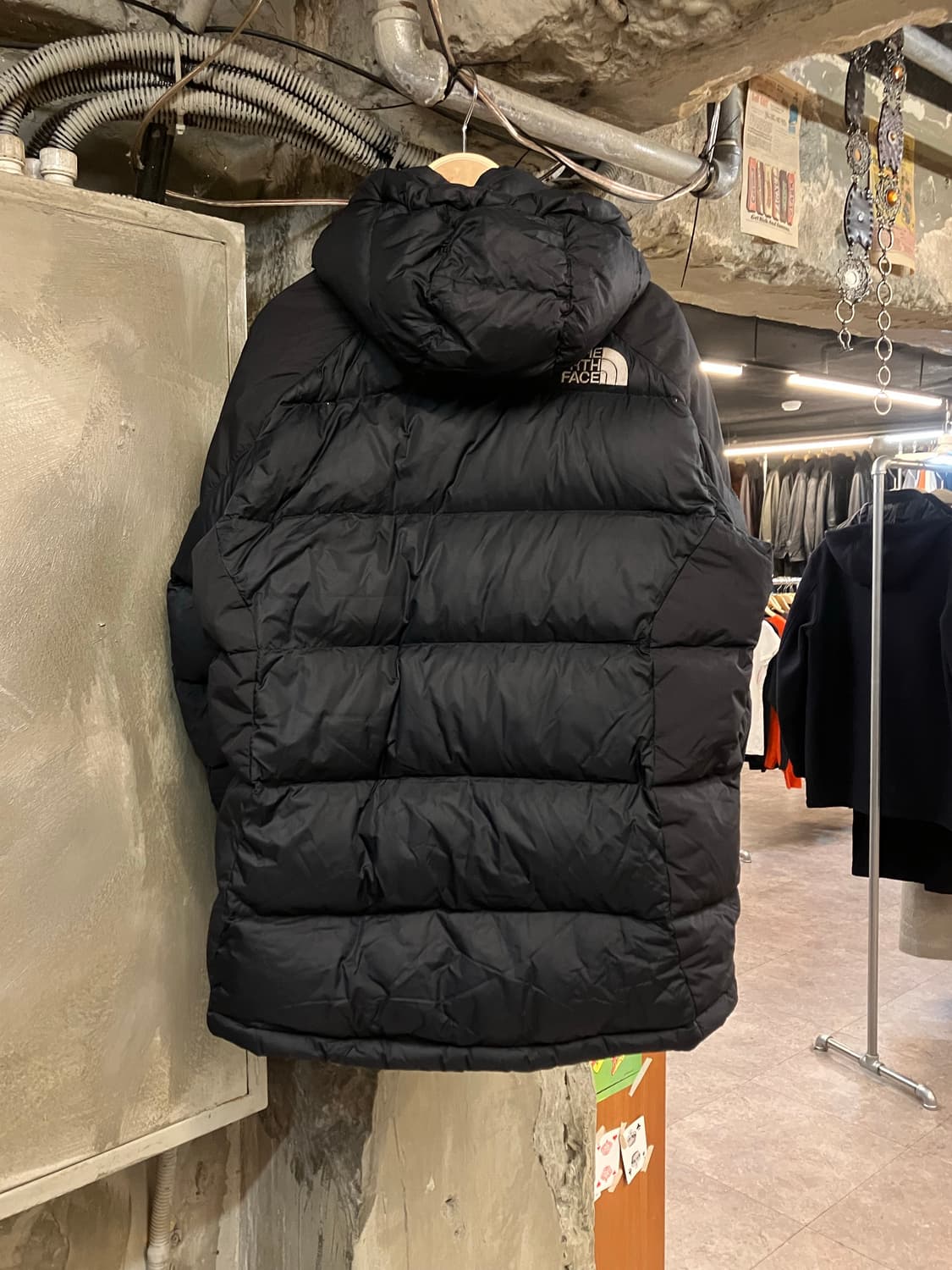 노스페이스 패딩 블랙 90  #csz2812 상품이미지2