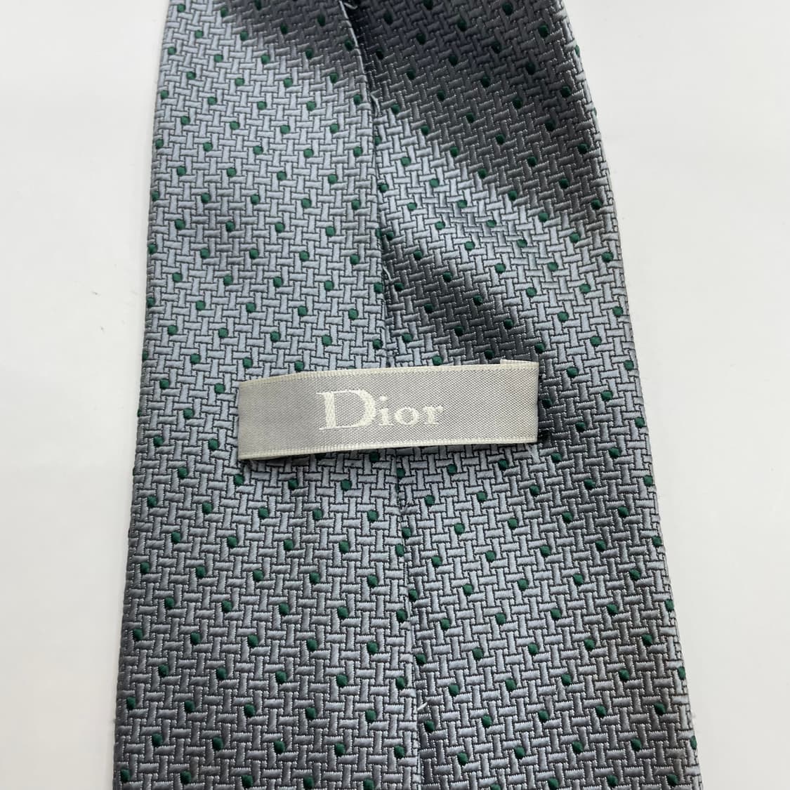 738) (Christian DIOR) 크리스찬 디올 패턴 넥타이 상품이미지5