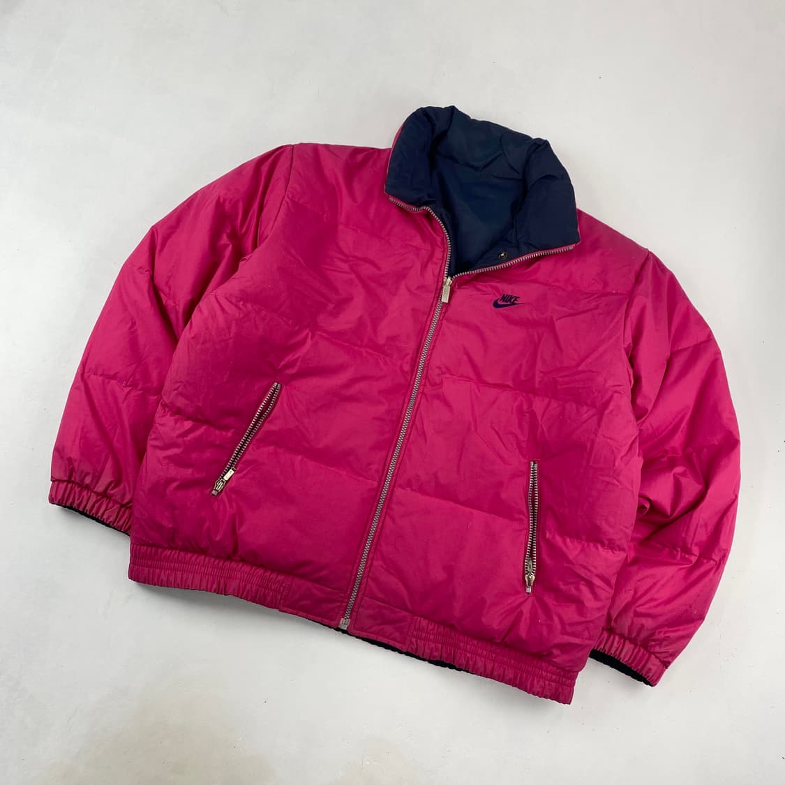 90s 나이키 올드스쿨 리버시블 다운 푸퍼 패딩 (110) 상품이미지1