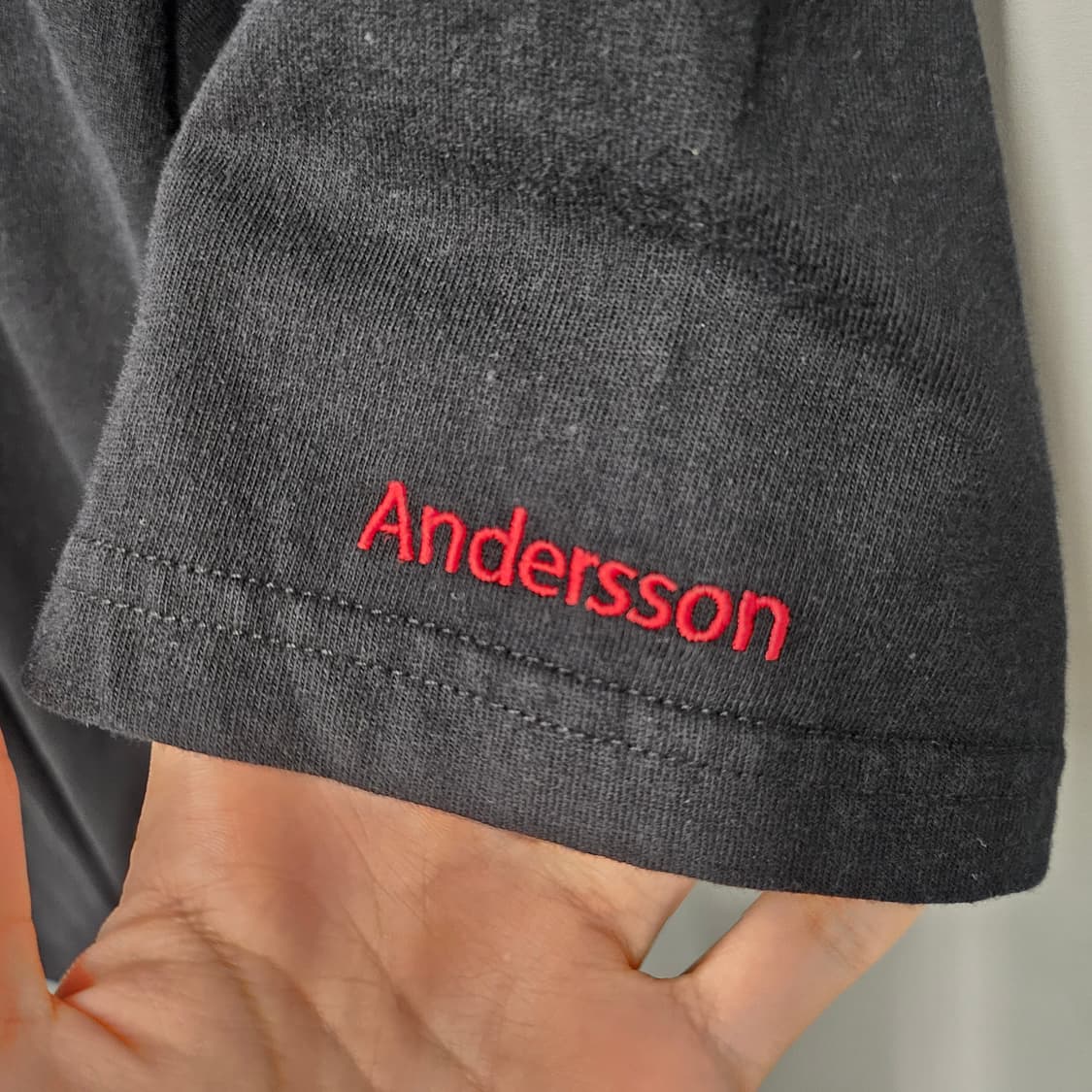 앤더슨벨 테크노 심볼 반팔 티셔츠 상품이미지4