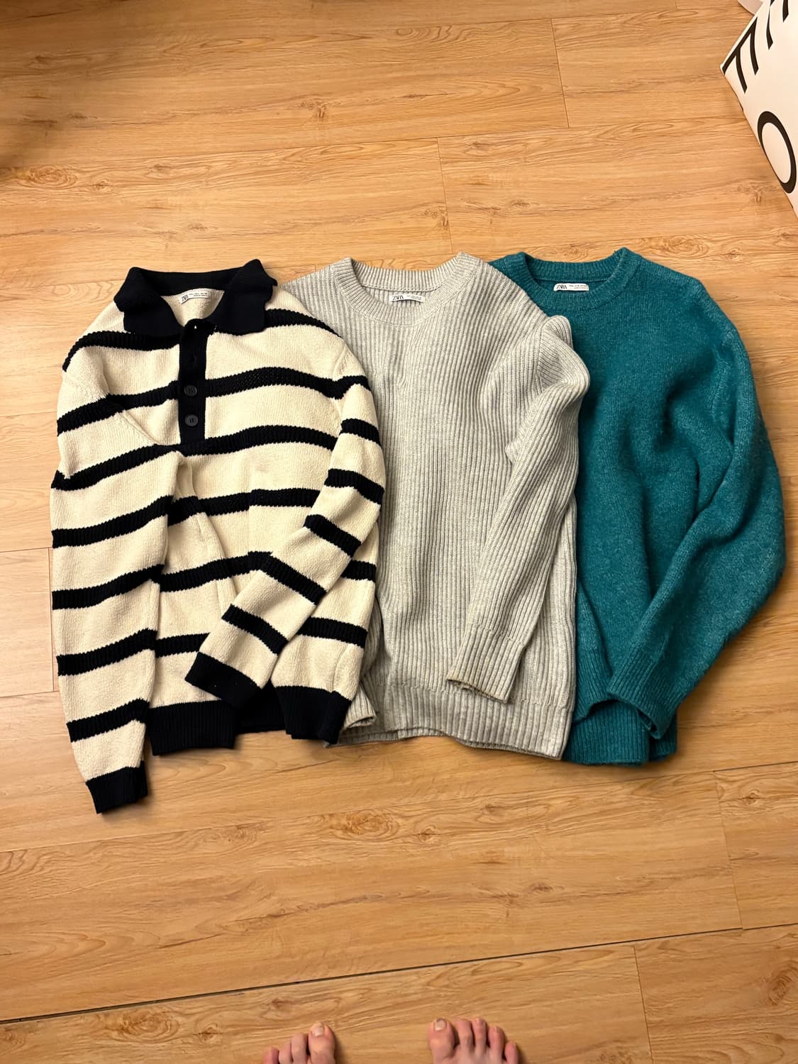 자라 니트 맛도리 3종 (L) 상품이미지1