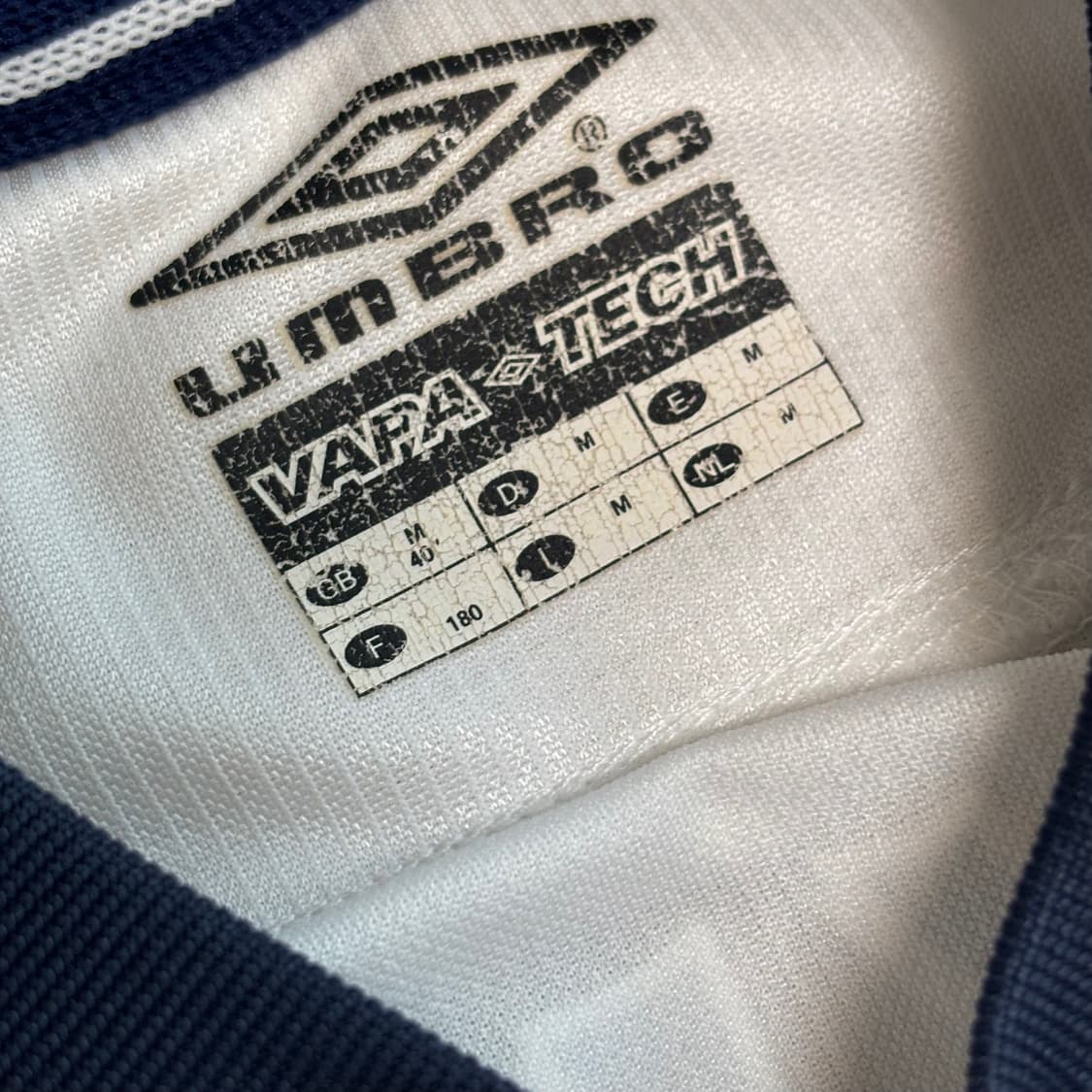 엄브로 00 01 맨유 맨체스터 유나이티드 어웨이 베컴 긴팔 유니폼 상품이미지5