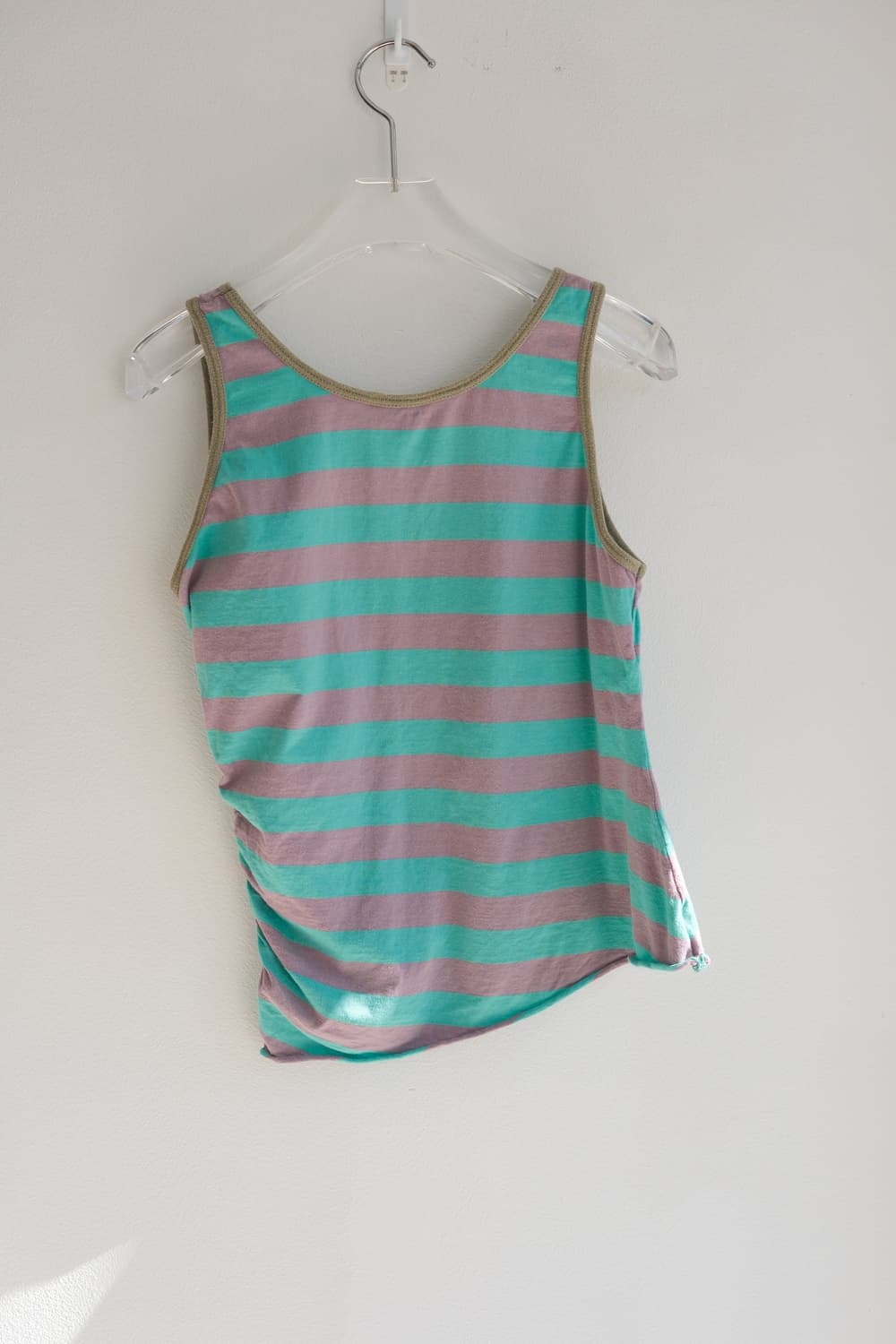 Side shirring stripe sleeveless 상품이미지7