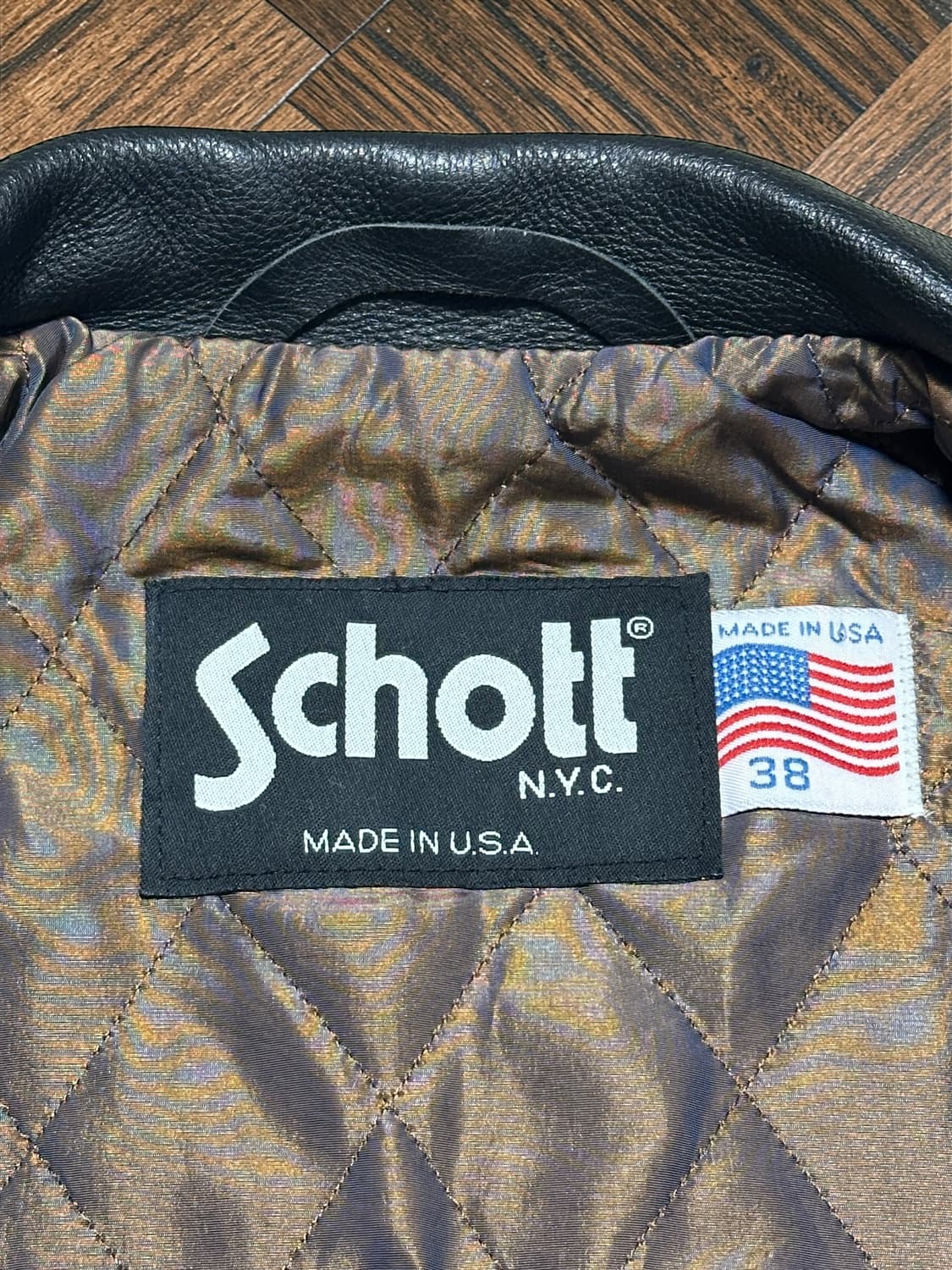SCHOTT nyc 레더 카코트 자켓 811 상품이미지5