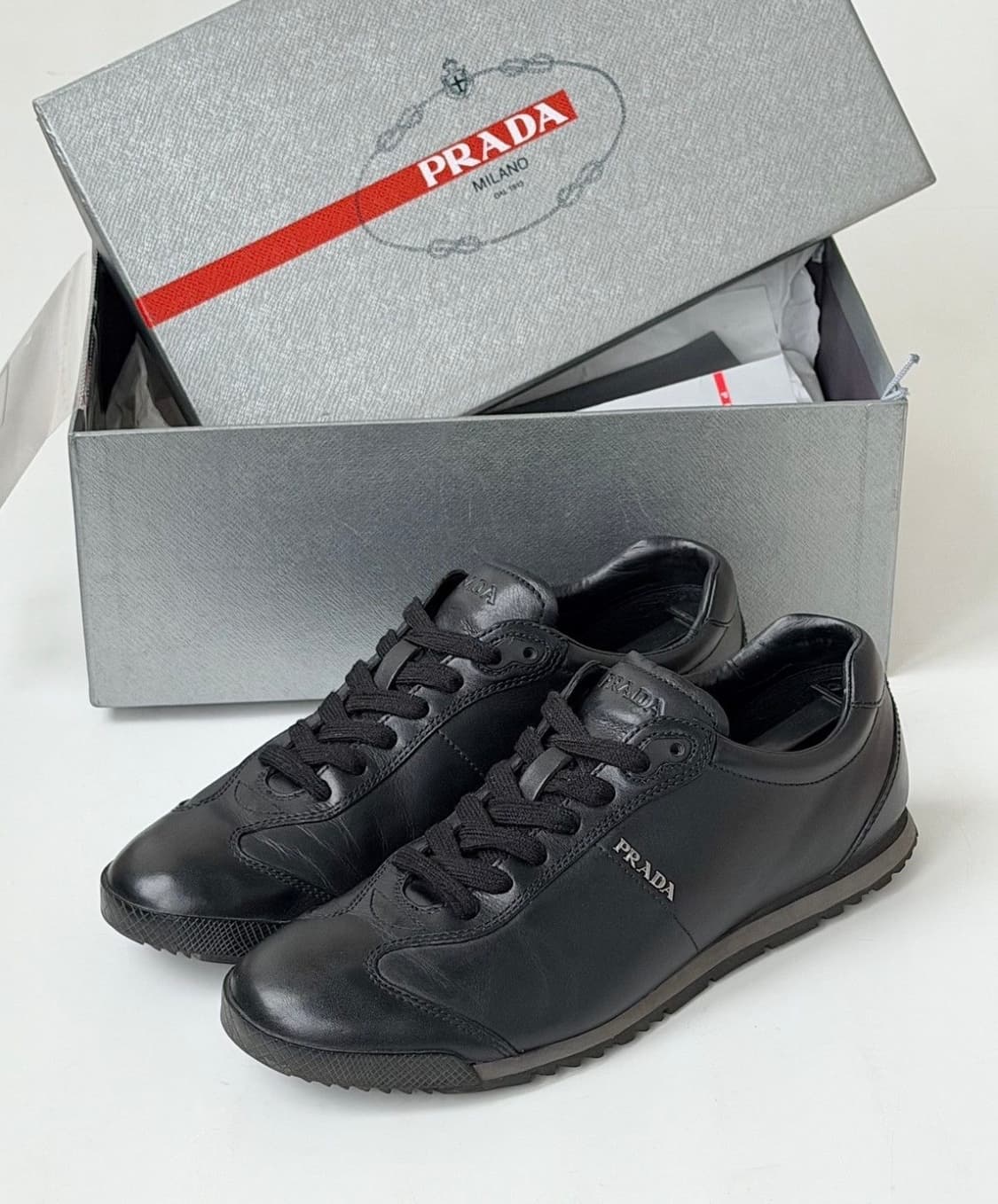 Prada SS12 Monte Carlo Leather Sneakers 상품이미지2