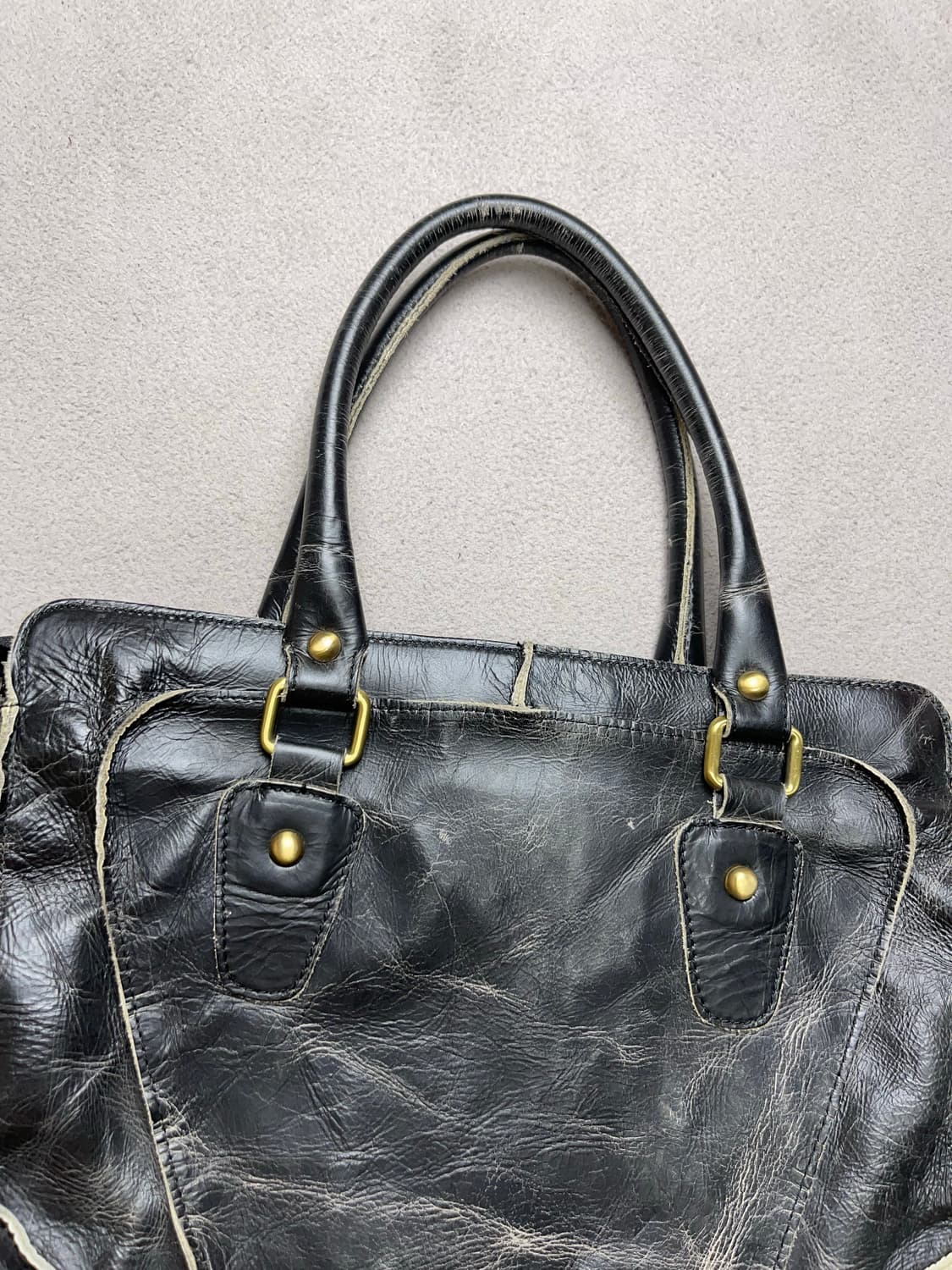 CONNIE LINE 빈티지 소가죽가방 - 숄더백 상품이미지7