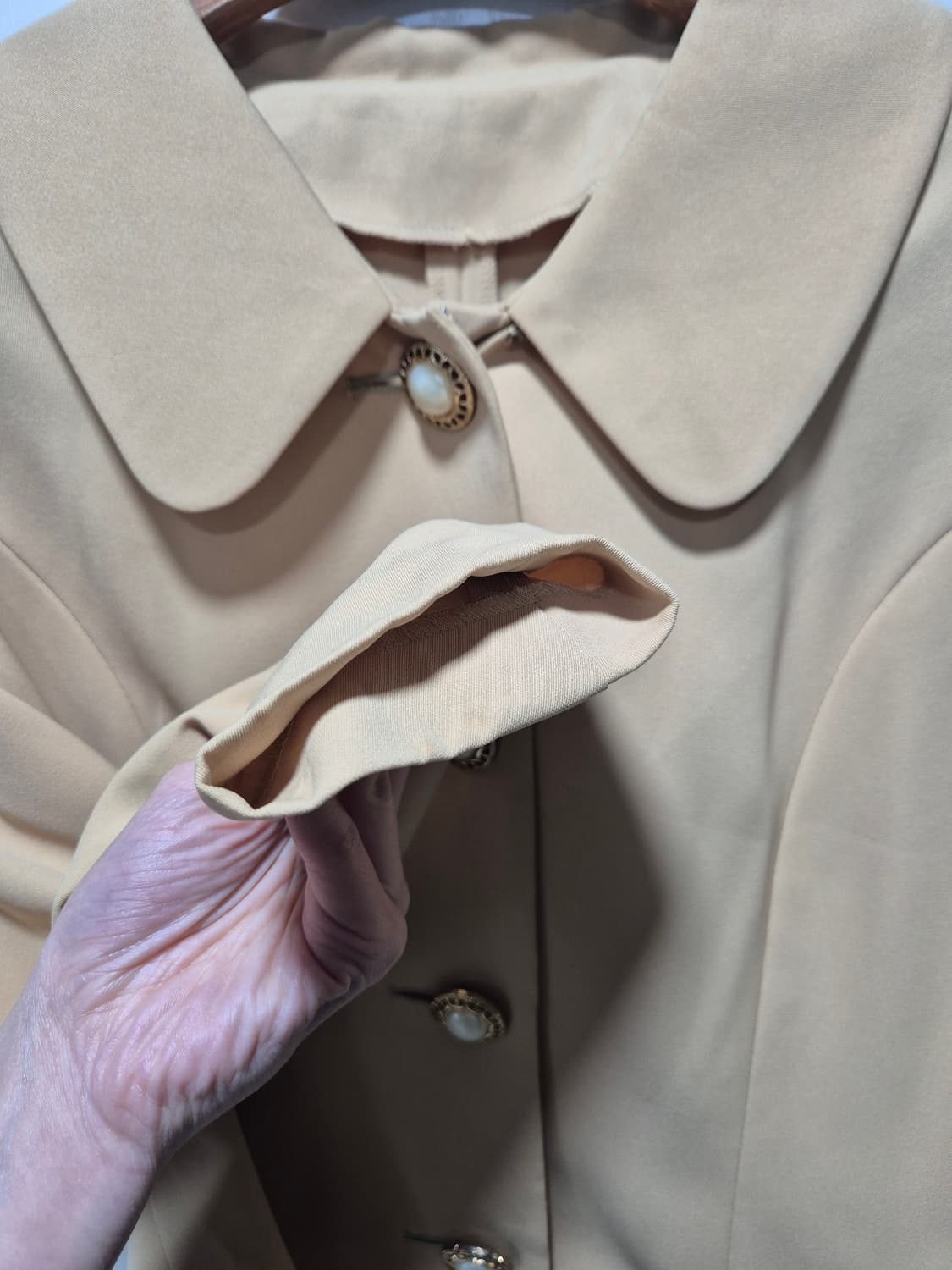 (세일)JPN. BRAISJIRL 머스타드색 자켓 블라우스 상품이미지6