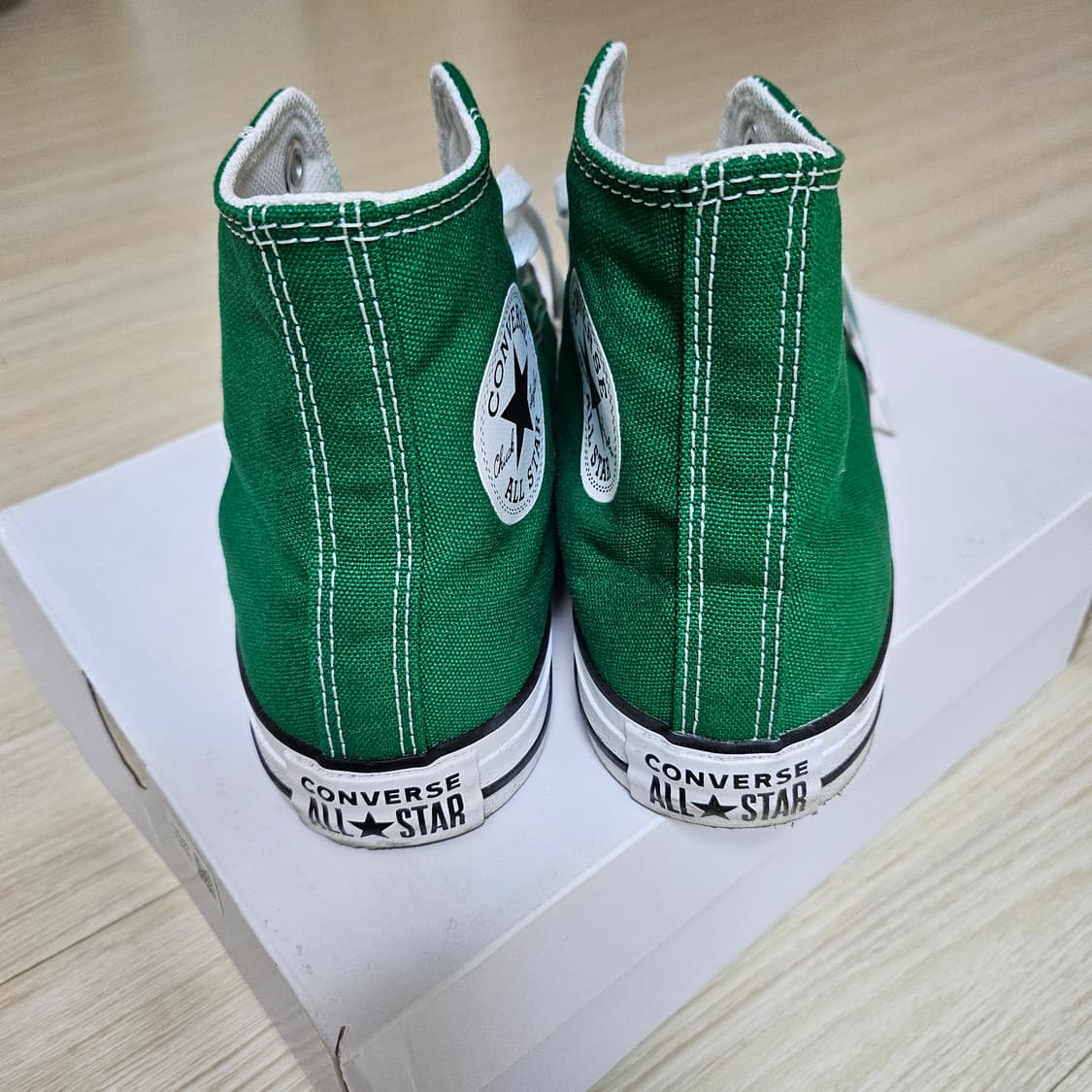 (실착1회) 컨버스 척테일러 올스타 아마존그린 235 상품이미지3