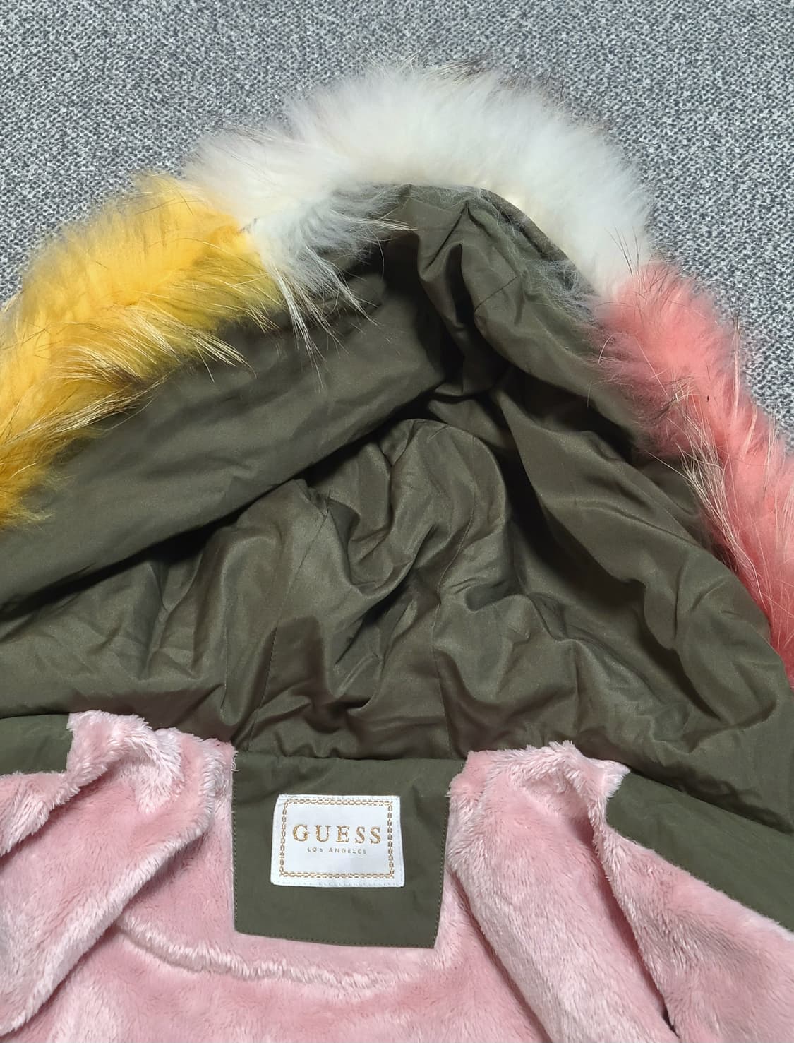 Guess 여아 덕다운  롱패딩 155  - 75 상품이미지5