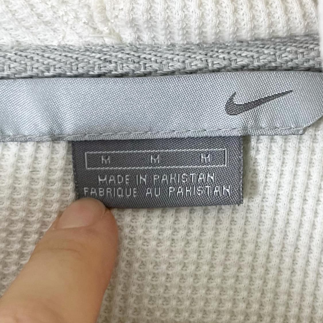 나이키 그레이 빅로고 후드 집업 상품이미지7