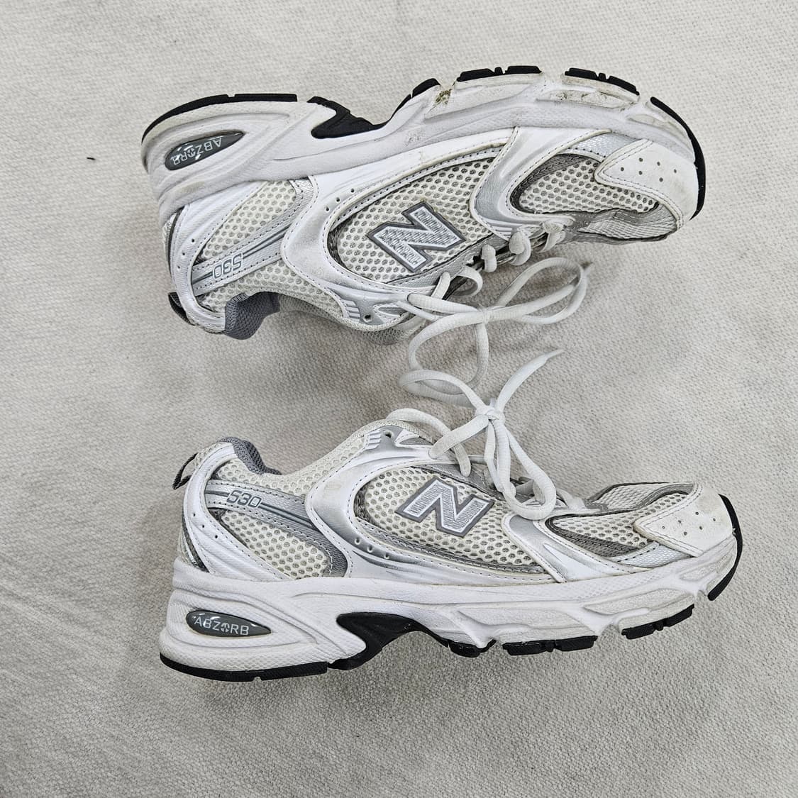 [220] 뉴발란스 530 화이트 실버 스니커즈 운동화 0116Y1 상품이미지5