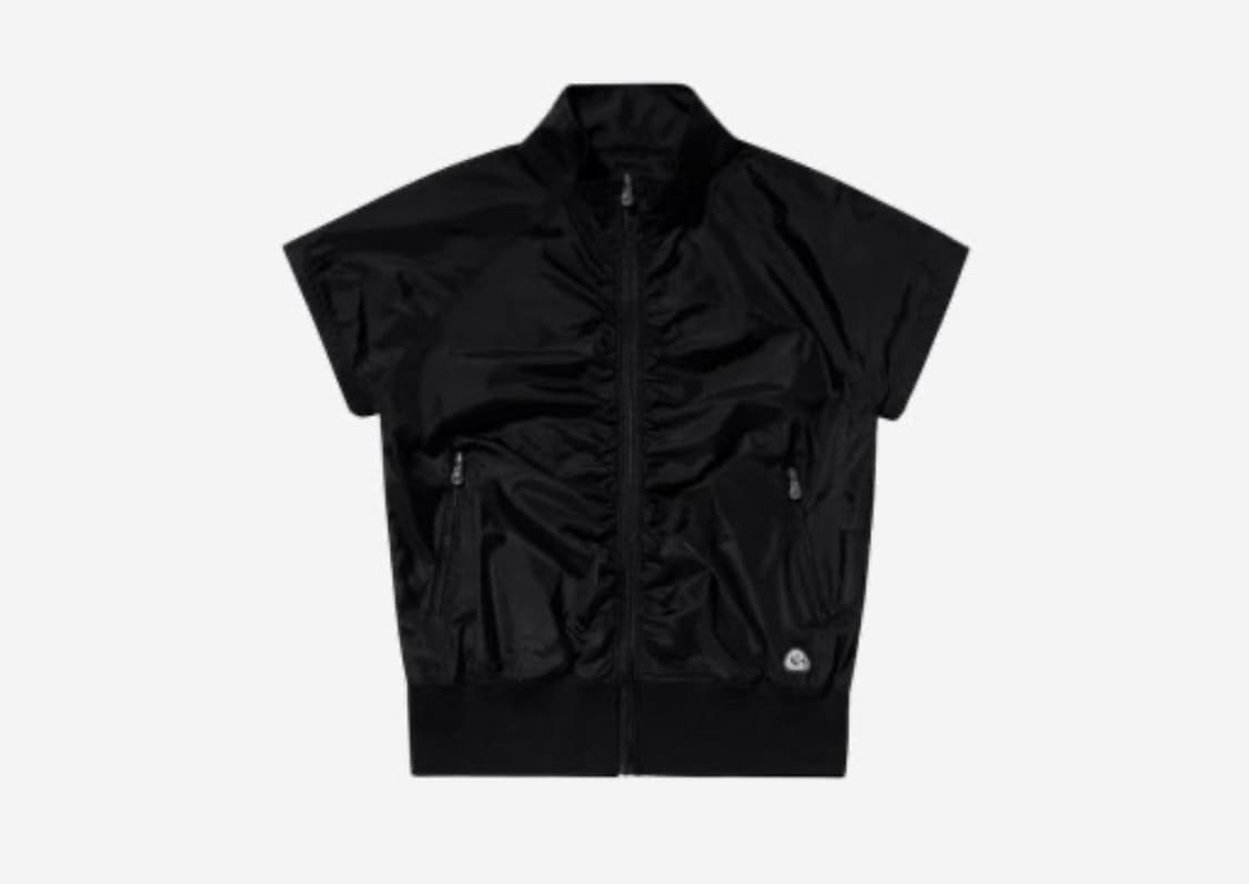 스마트어반유즈풀 퍼커링 윈드브레이커 블랙 코이세이오 상품이미지1