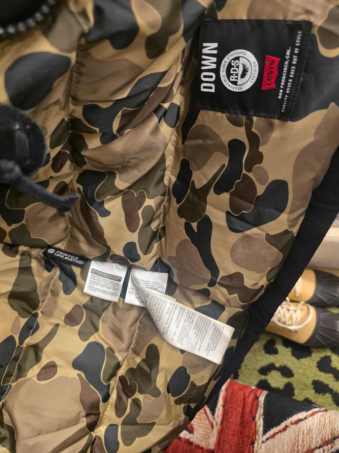 Levi's (리바이스) RDS 
다운패딩 상품이미지4