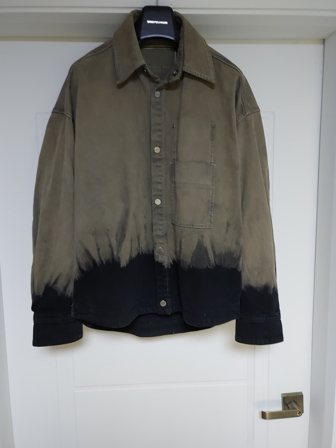 우영미 22fw 블리치드 샘플 자켓 팝니다 상품이미지2