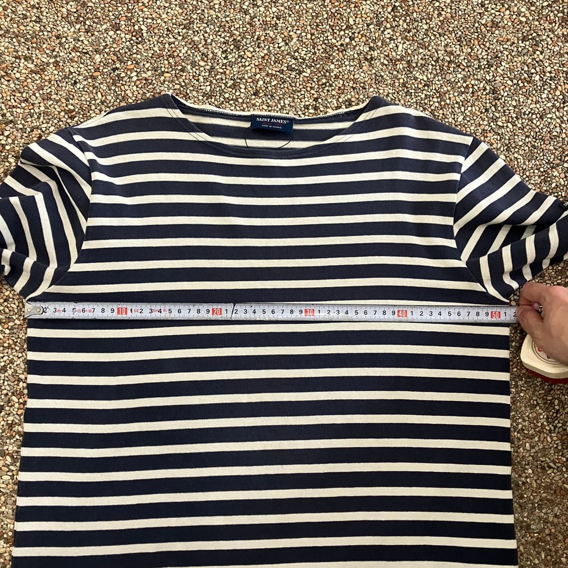 249 세인트제임스 스트라이프 롱슬리브 네이비 상품이미지4