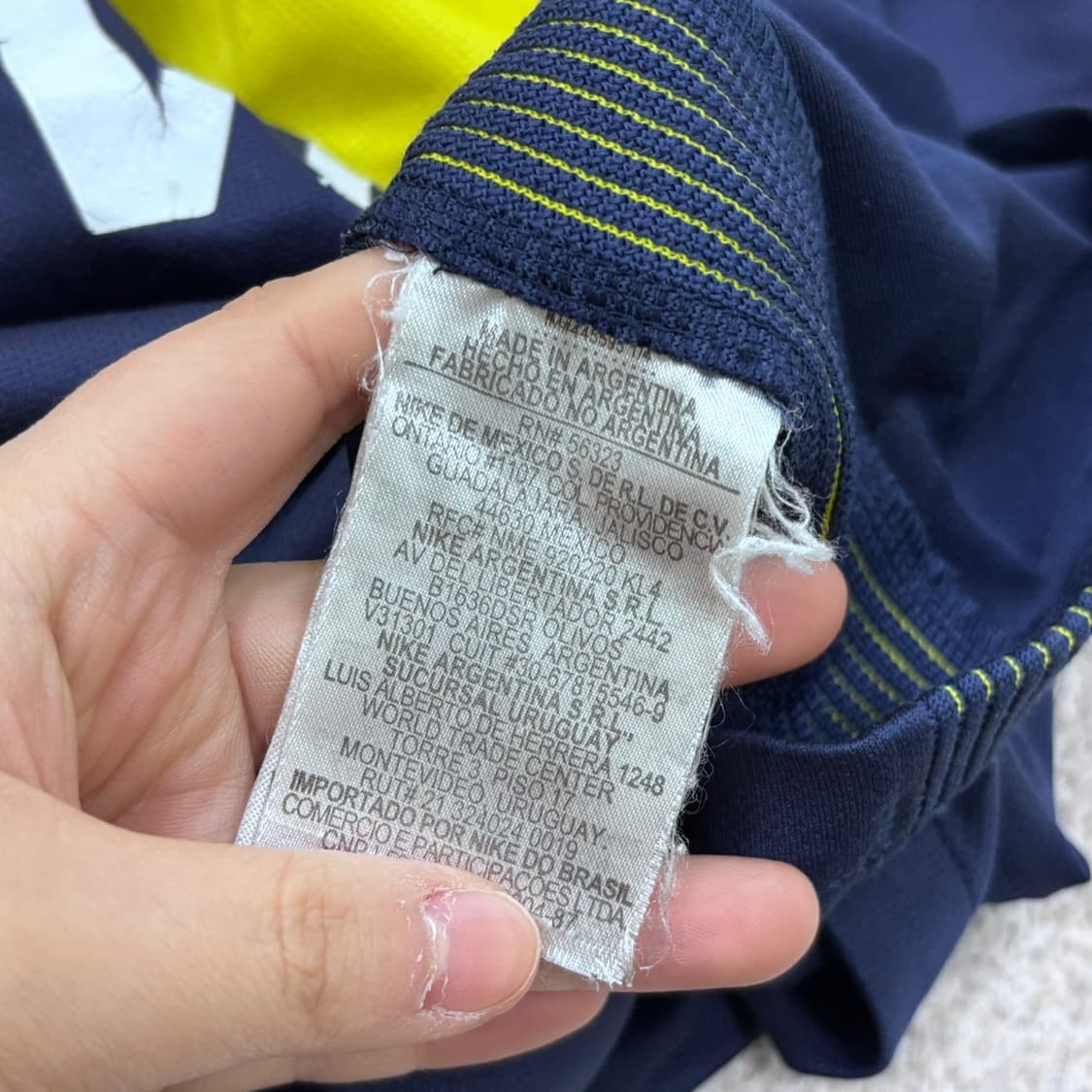 L 나이키 보카주니어스 유니폼 0407E2 상품이미지4