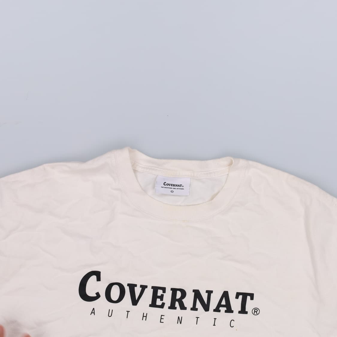 L 커버낫 레터링 반팔티 0327H1 상품이미지3