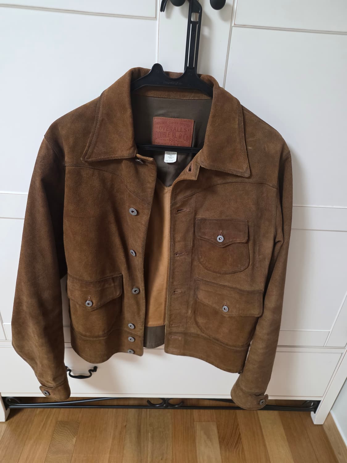 더블알엘 러프아웃 스웨이드 자켓 상품이미지1