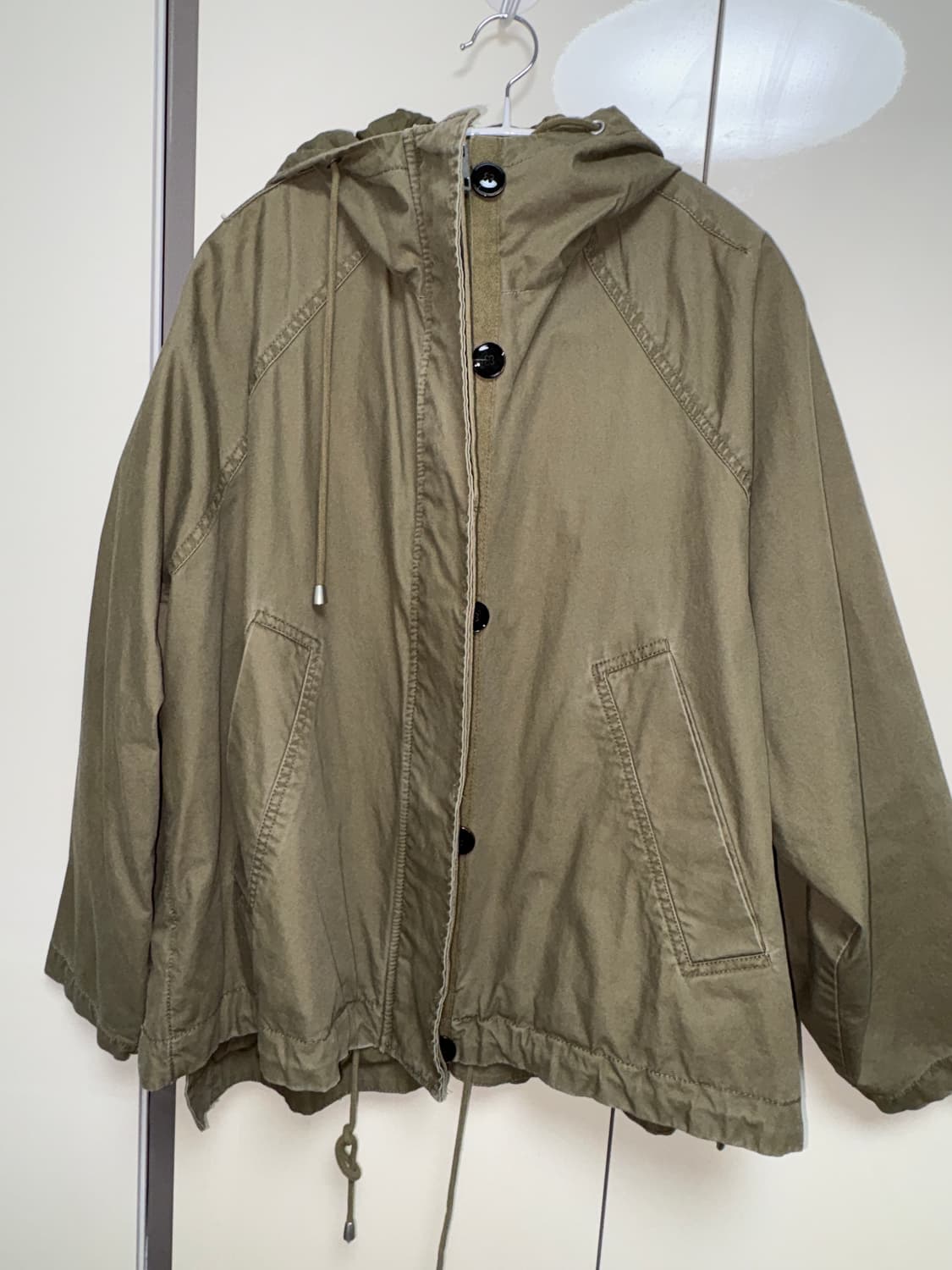 자라 밀리터리 오버사이즈 야상 상품이미지1