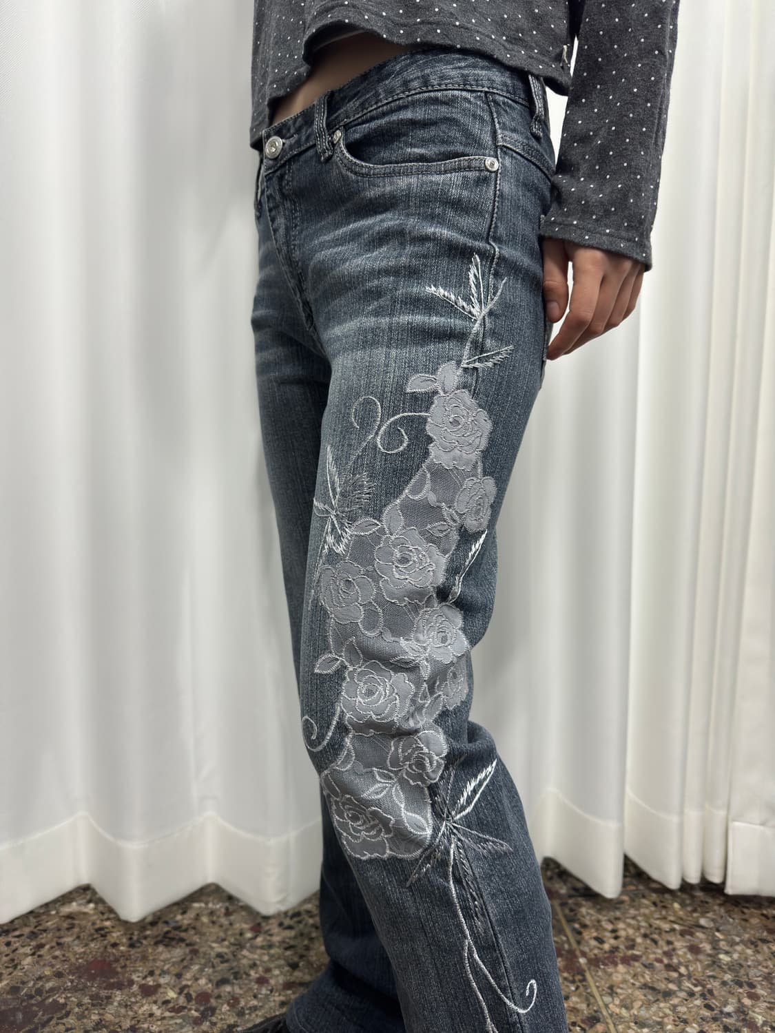 denim design pants 상품이미지5
