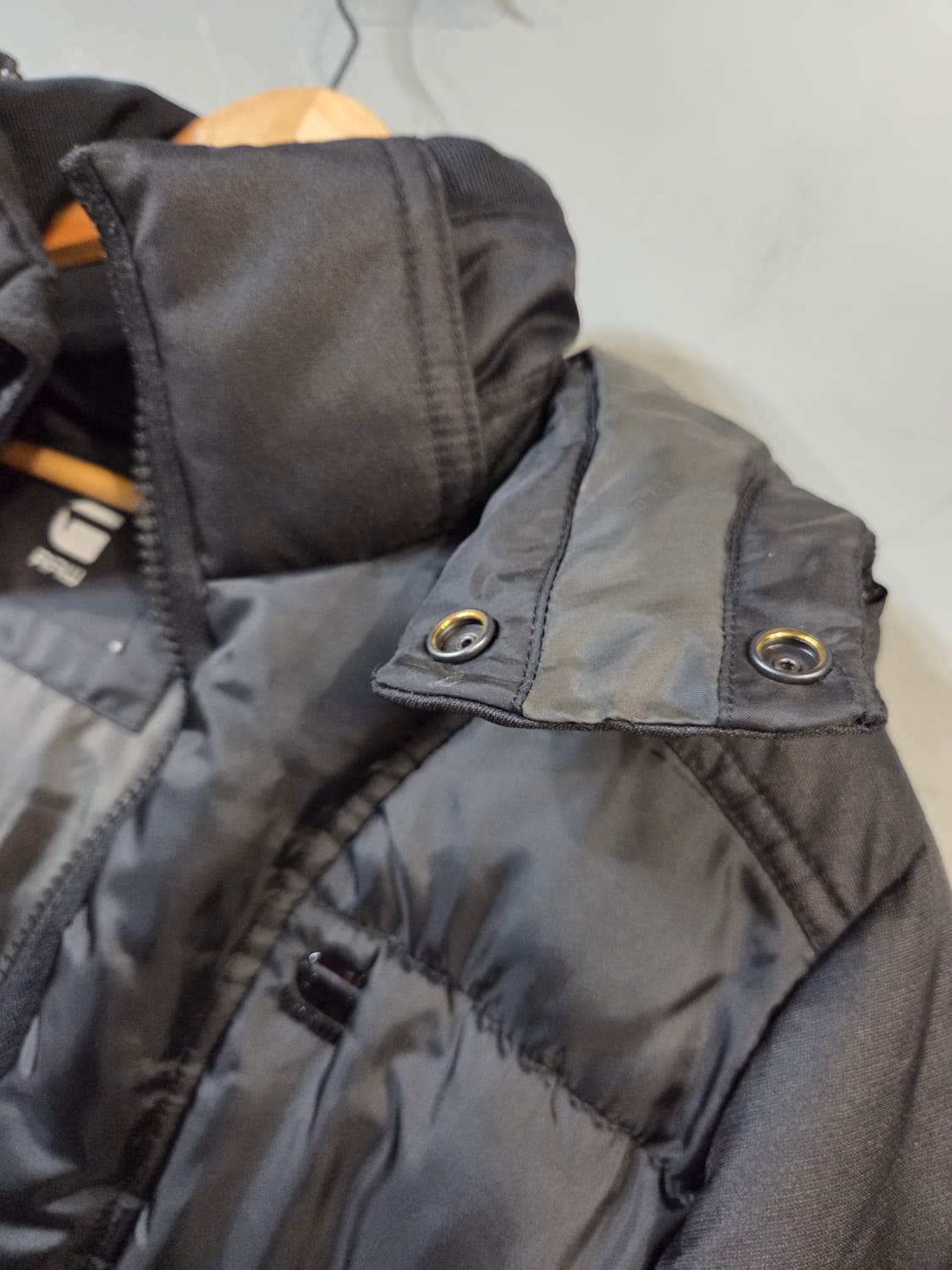 G-Star RAW 블랙 패딩 점퍼(S) 상품이미지7