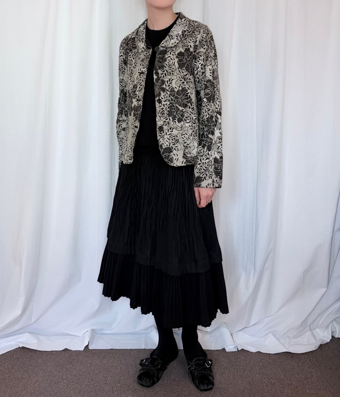 Punching Leather Short Jacket 상품이미지1