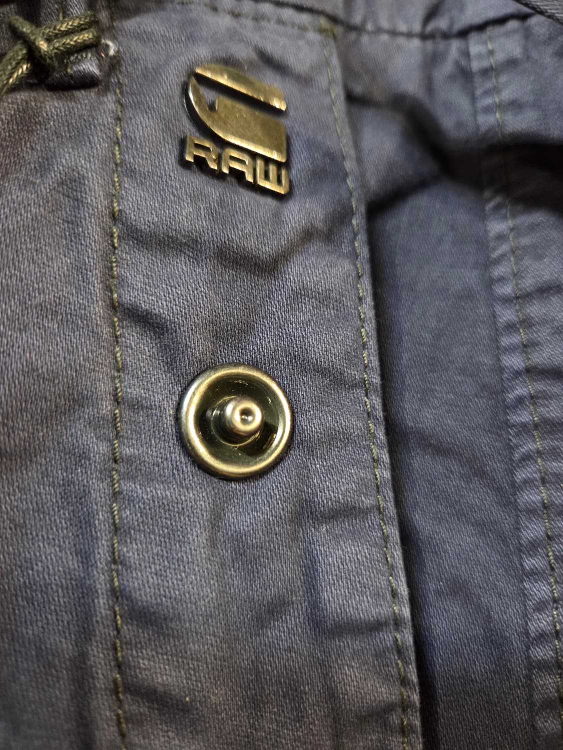 G-Star RAW 벨트 와이드 팬츠 네이비(25) 상품이미지4