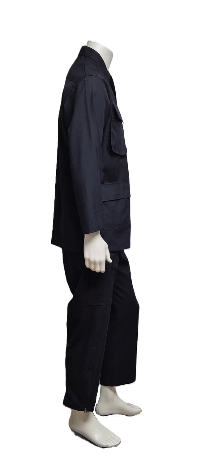 국군 구형 90년대 UDU 해상 정보사 맞춤 흑복 전투복 세트 (M) 상품이미지4