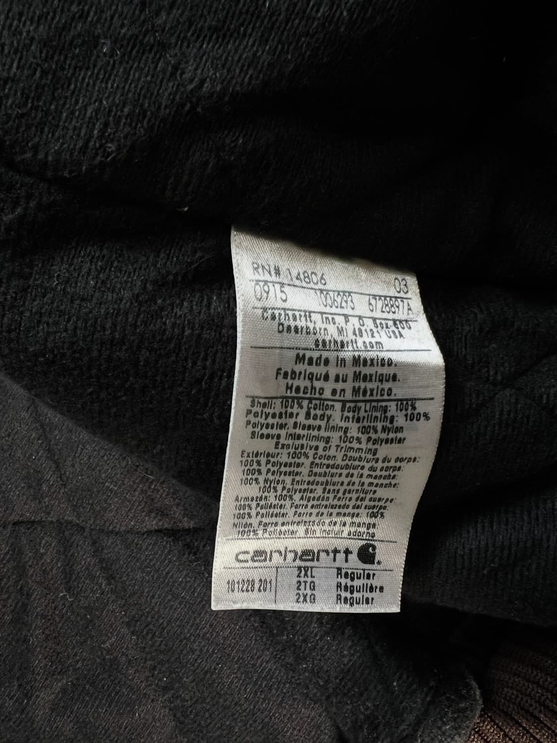 칼하트 뱅크스톤 워크자켓 상품이미지6