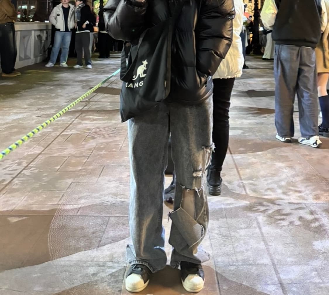 빈티지 흑청 찢청 상품이미지1