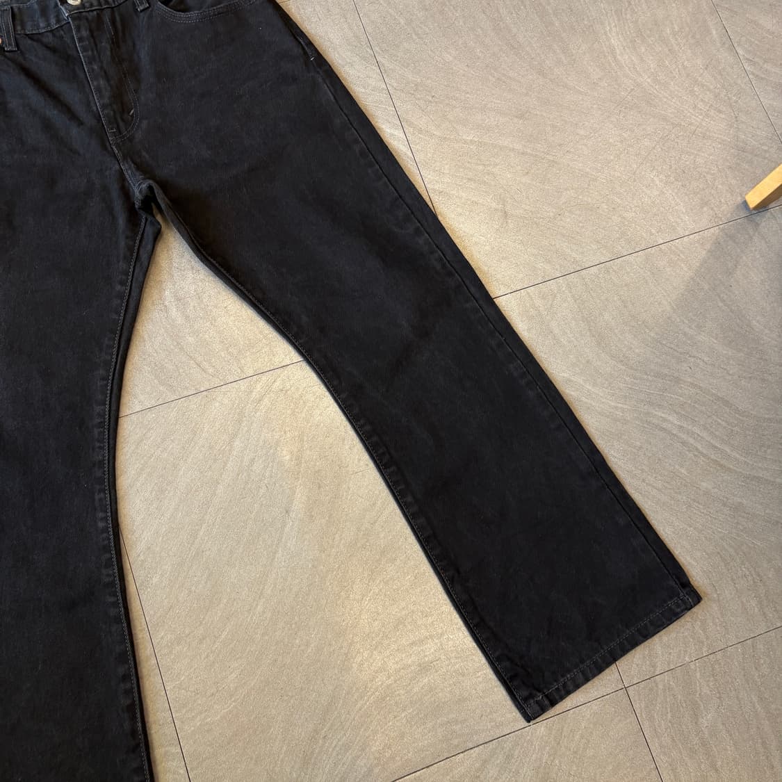 리바이스 정품 517 데님 블랙 팬츠 상품이미지9