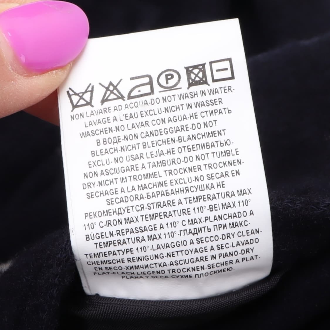 Gran sasso 그랑사쏘 이태리 네이비 울 2B 자켓 상품이미지10