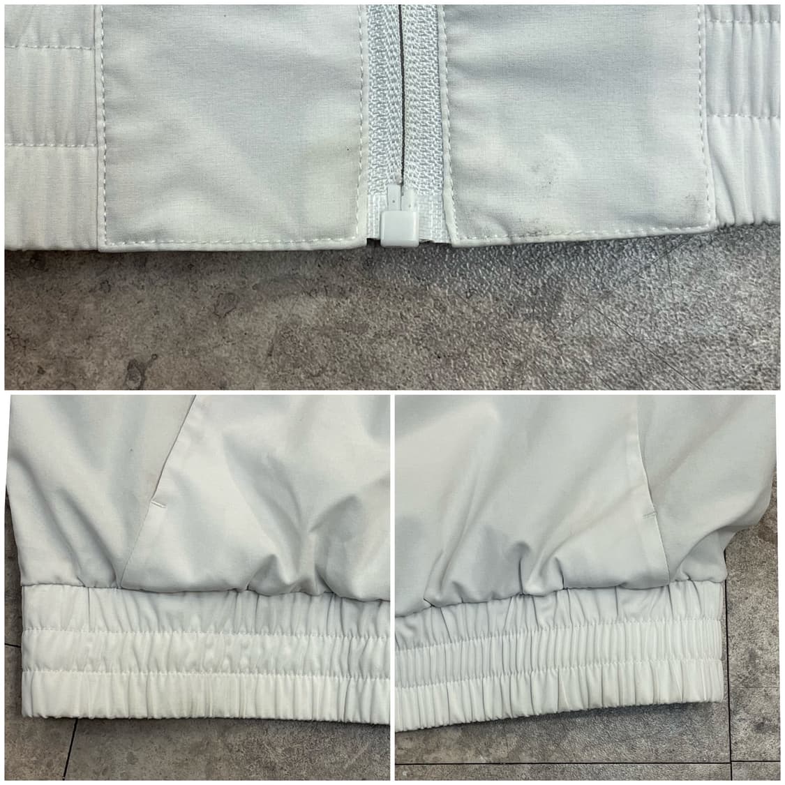 한화이글스 어센틱 바람막이 자켓 화이트 XL #csz3442 상품이미지7