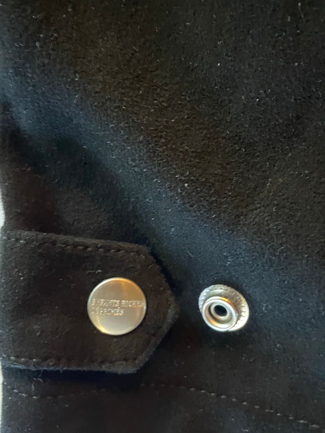 앙팡리쉬데프리메 램스킨 블루종 자켓 사이즈 xl 상품이미지9