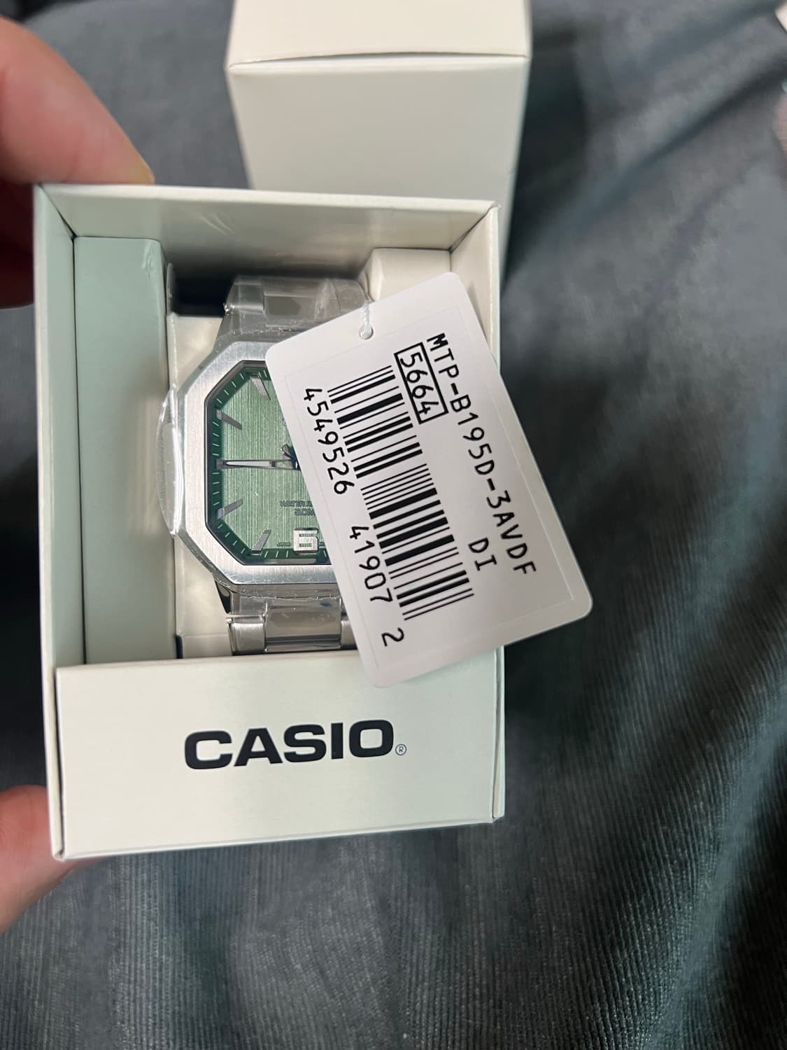정품 새상품 카시오 파텍필립 맛 MTP-B195D-3AV 상품이미지3