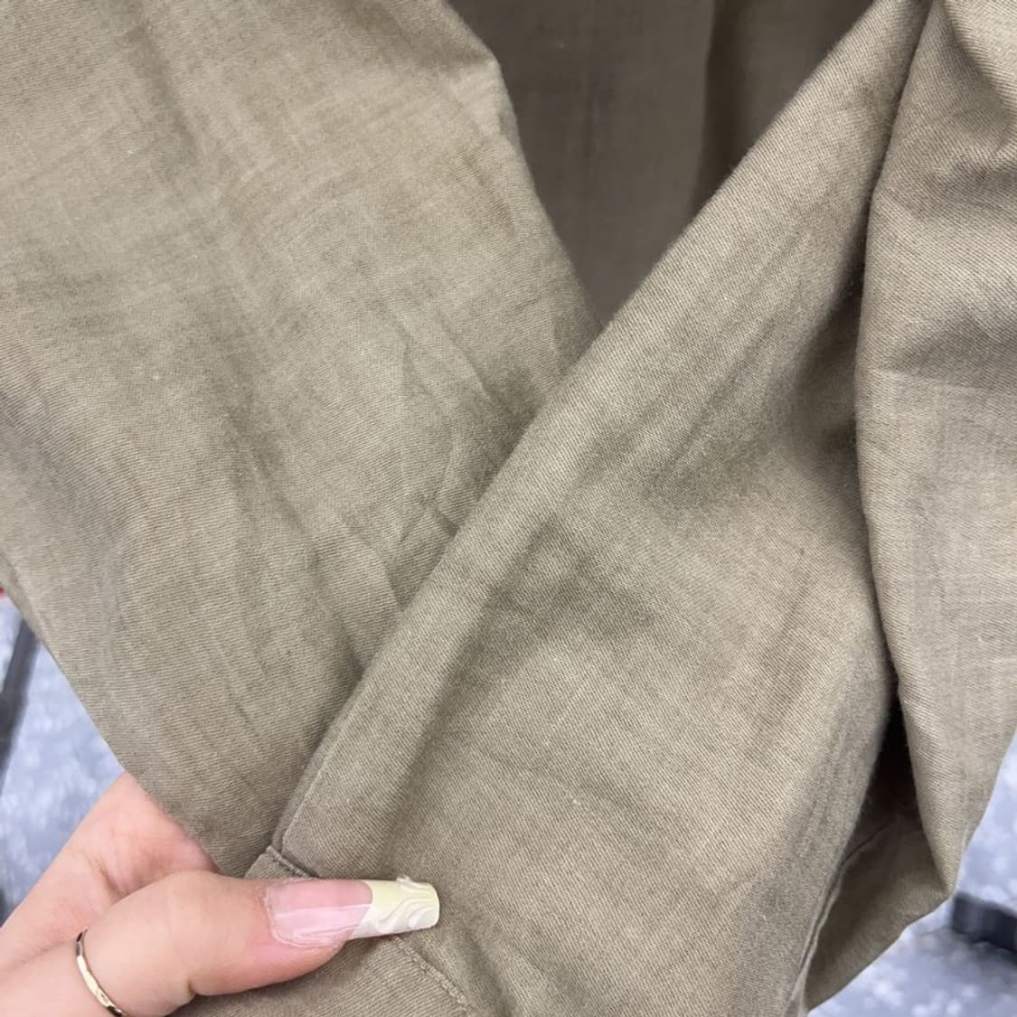 스톤아일랜드 빈티지 컨트리 딥카키 셔츠 M C08086 상품이미지7